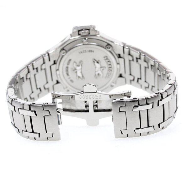 Concord Saratoga 14.C2.1894 Date Black Dial Quartz Men's Watch - Picture 4 of 6